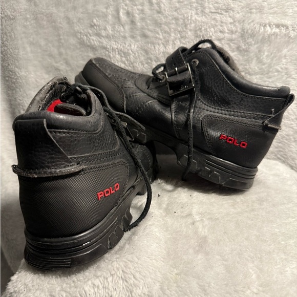 Polo Ralph Lauren Men Black Ankle - Picture 3 of 12